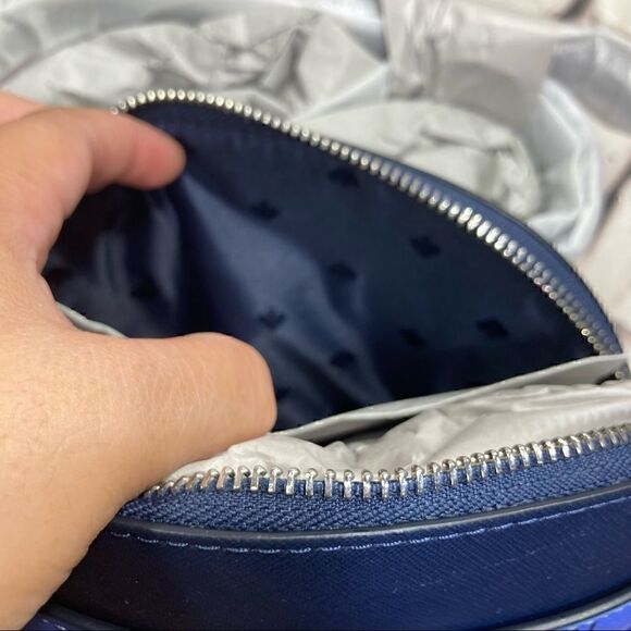 NWT KATE SPADE Blue Floral Payton Dome Crossbody - Picture 10 of 16